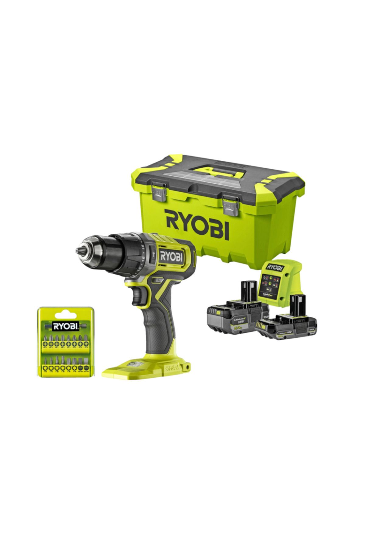 RYOBI RPD18-252TA17 ONE+ KÖMÜRSÜZ AKÜLÜ DARBELI MATKAP